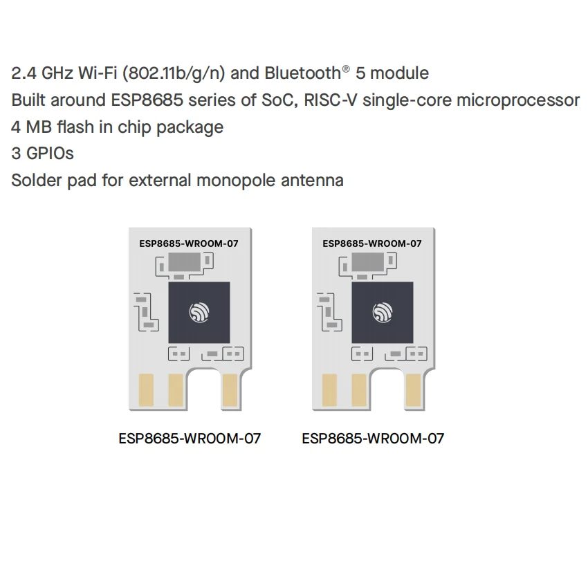 ESP8685-WROOM-07 Module Ultra Small Size