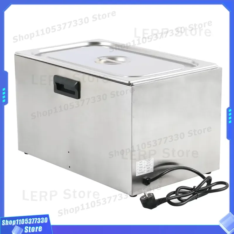 26L Stainless Steel Vacuum Low Temperature Cooker with Digital Temperature Setting for Slow Cooking Precision Control Kitchen