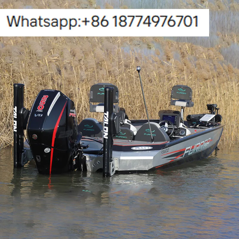 Factory Directly Sales Furreo Aluminum New 7m/23ft Bass Fishing Boat for Sports & Family Use