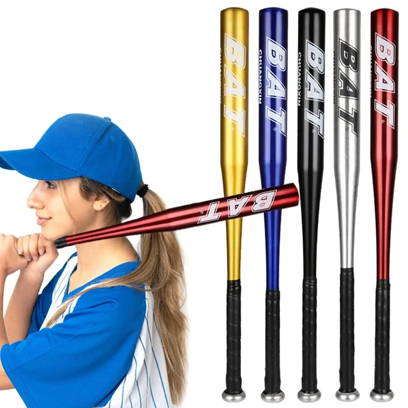 51cm Baseball Bat Aluminum Alloy Thickened Baseball Bat for Youth Outdoor Sports Traing Home Car Defense Personal Self-Defense