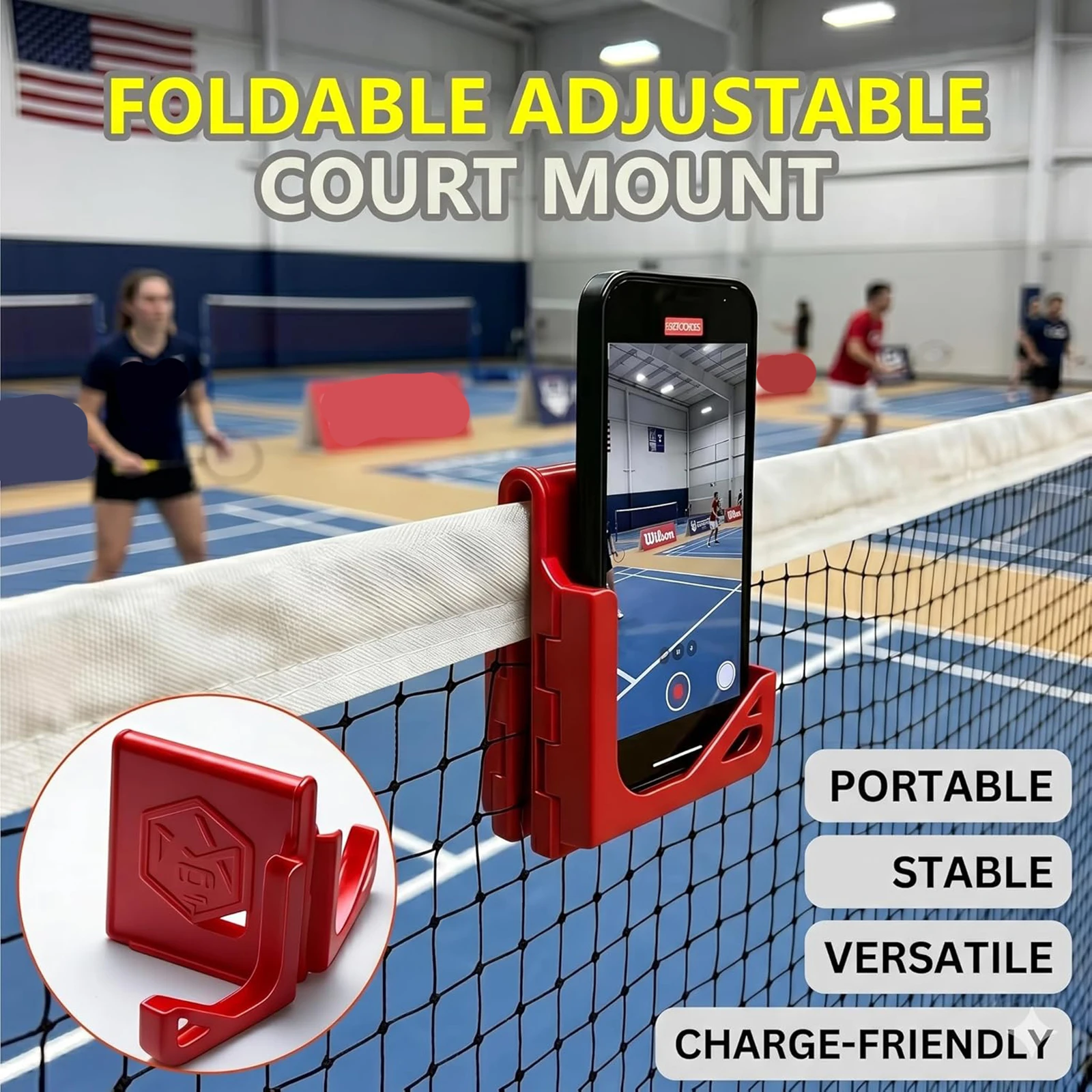 PLA Tennis Badminton Court Pho - Badminton Live Streaming 评论和价格