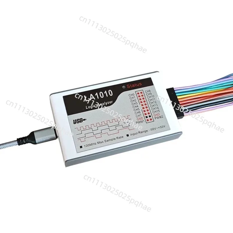 Logic Analyzer LA1010 16 Channels 100M Sampling Rate MCU Embedded Analysis Tool With Supporting Software