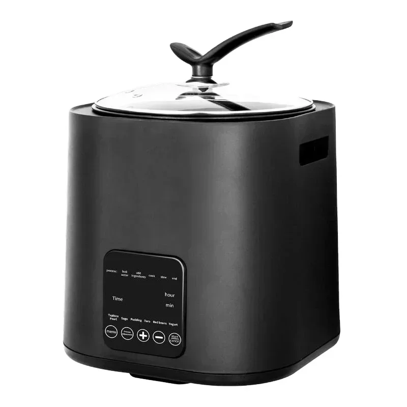 Hot SalesFully Automatic Tapioca Cooker Boba Pearl Cook Machine Non-Stick Pan 9L 1300W Cooking Pot Sago/Pearls Cooker