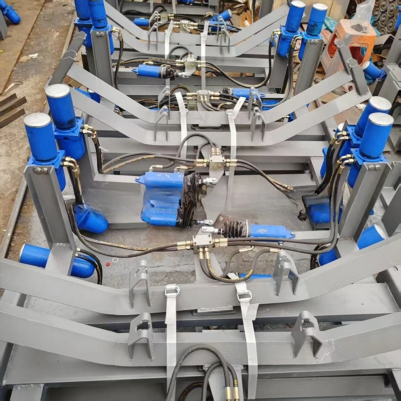 

Belt correction device Passive hydraulic automatic adjuster Conveyor Anti-running deviation