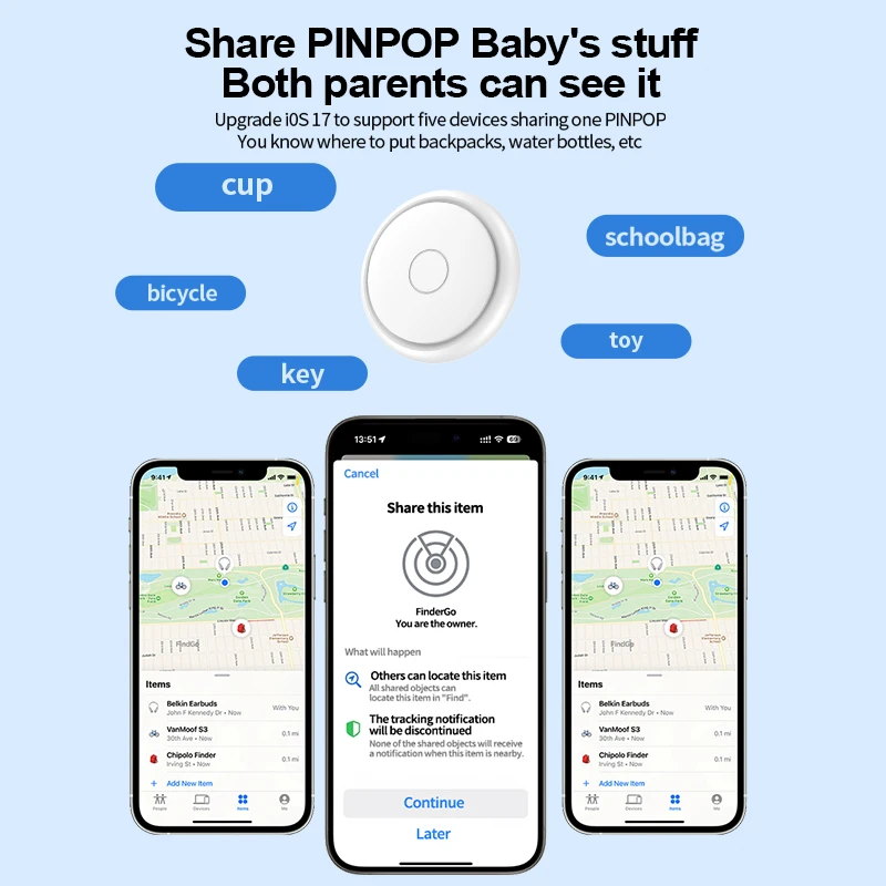 Xiaomi 2025 Tag Apple Anti Loss Device Suitable For Pets Elderly Children Key Loss Prevention GPS Tracker Forgotten Tags