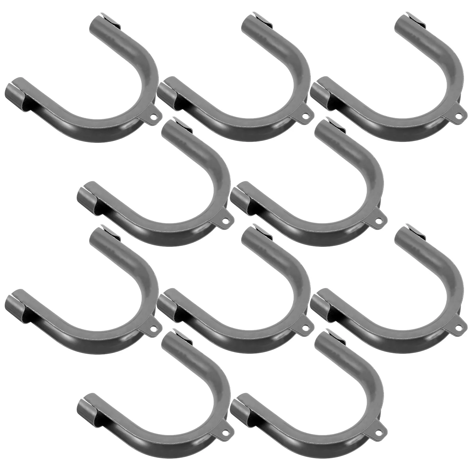 10Pcs U Type Washing Machine Drain Hose Holder Secure Locking Hook Hose Guide Assembly U Brackets for Mounting