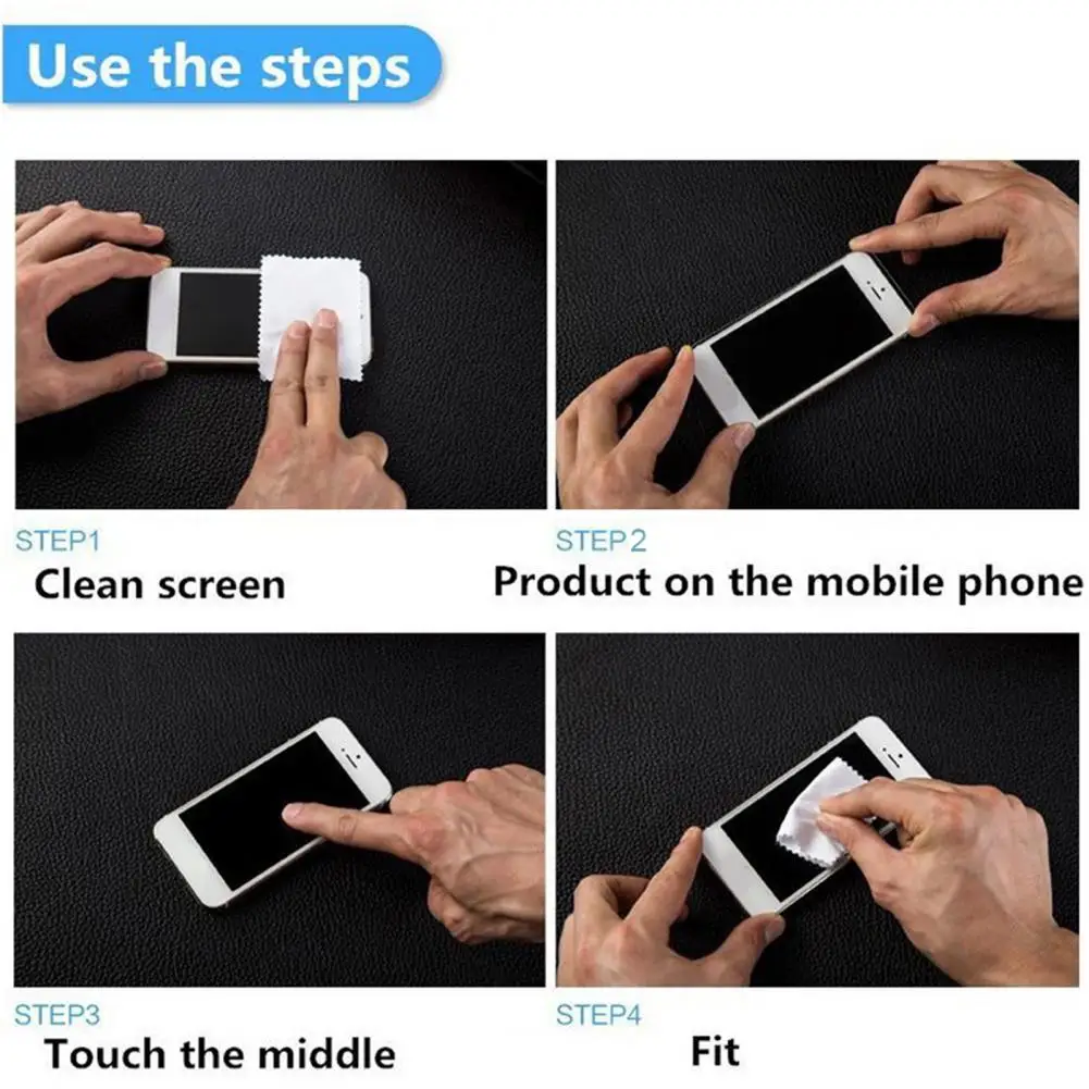 Protector de pantalla de vidrio templado antirreflectante, película protectora a prueba de aceite para iphone X y Apple