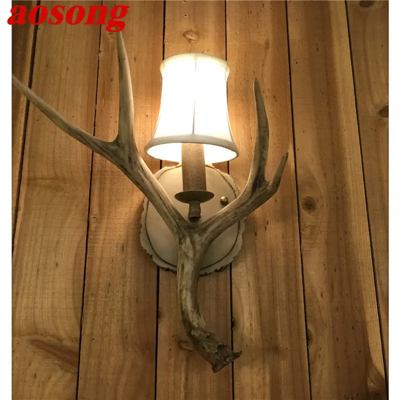 

AOSONG Contemporary Wall Lamps Fixture Creative Design Sconce LED Lights For Home Living Bedroom Bedside Porch Decor