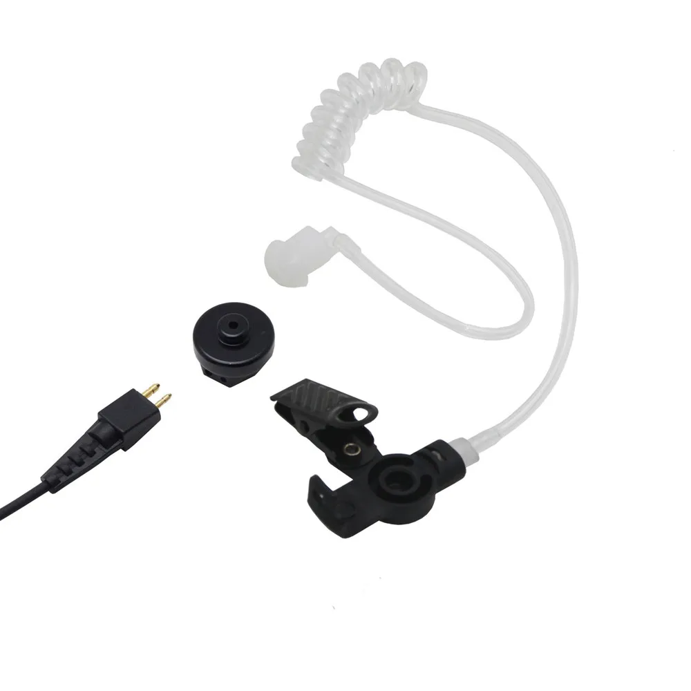 Two Way Radio Air Tube Earpiece Headset for Motorola MototrboDP2000  DP2400 XiR P6628 XiR E8600 XPR3300  XPR3500 Walkie Talkie