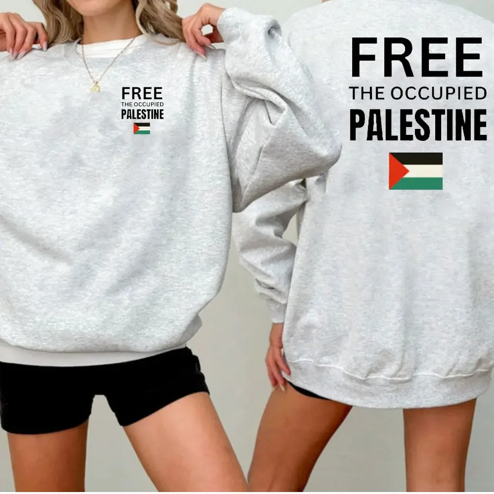 เสื้อกันหนาวสตรีแฟชั่นผู้หญิง Harajuku ความงามกราฟิก Unisex ฤดูใบไม้ร่วงฤดูหนาว Vintage Casual Pullover เสื้อ Bluzy