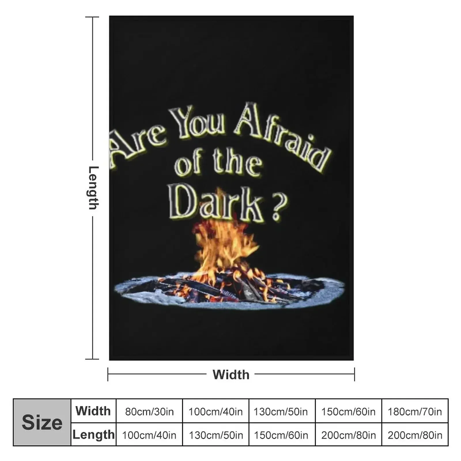 Question Is Are You Afraid Of The Dark Throw Blanket Luxury Extra Large Throw Cute Blankets