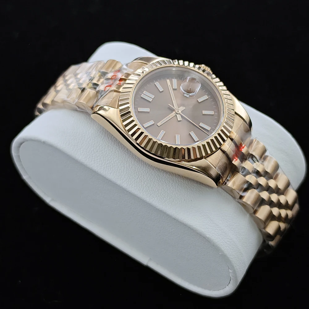 New 31mm NH05 Watch Ladies' Au - Rose Gold Bracelet recension och pris