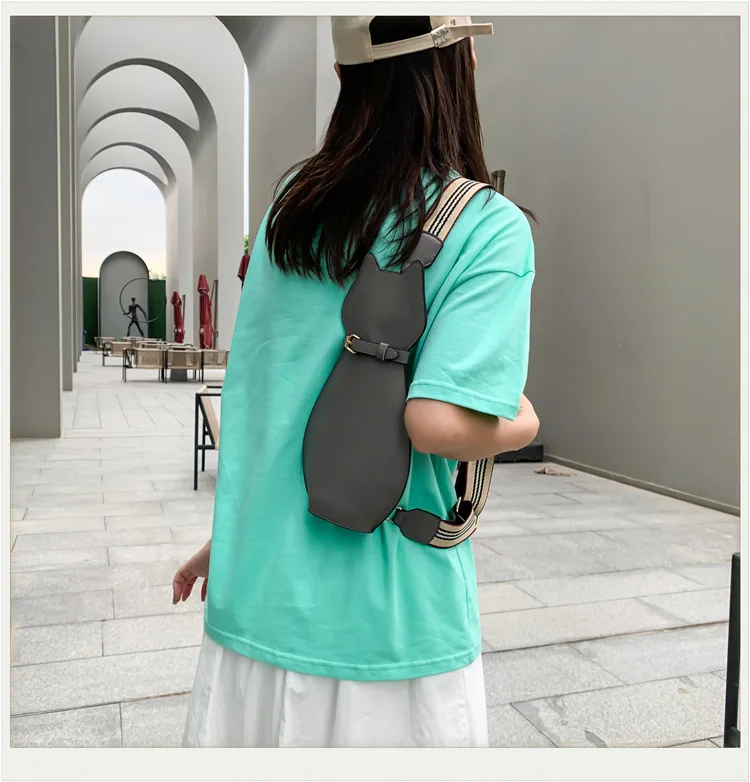 Fun Cartoon Cat Style Purses and Handbags for Women Novelty Handbag Girls Shoulder Crossbody Casual Female Clutch Designer Bag