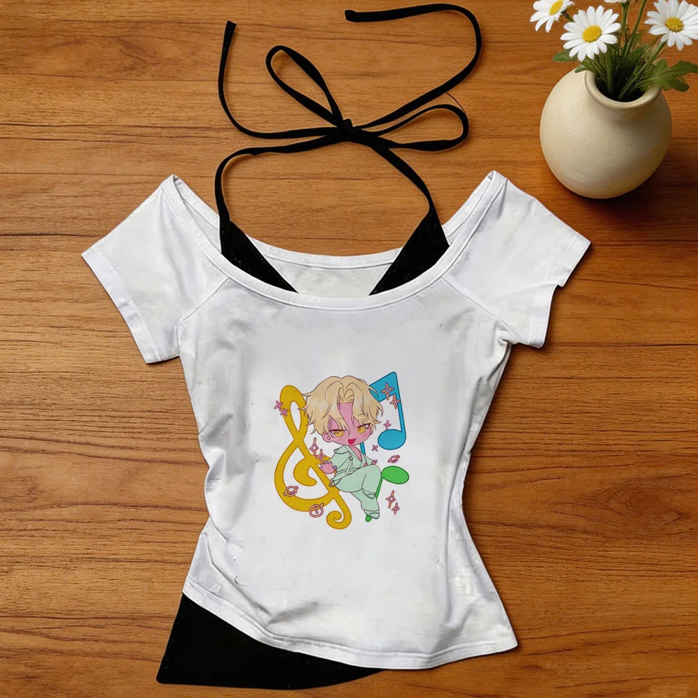 Alien Stage cropped top ladies harajuku japan streetwear party grunge t-shirt party japanese korean fashion kawaii jojifuku