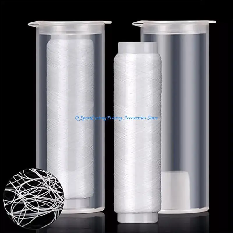  10Pcs Nylon Elastic High Tensile Fishing Baits Thread Spool Clear Fishing String