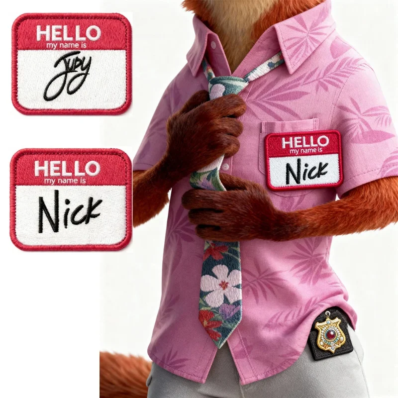 Zootopia 2 Badge Ni…