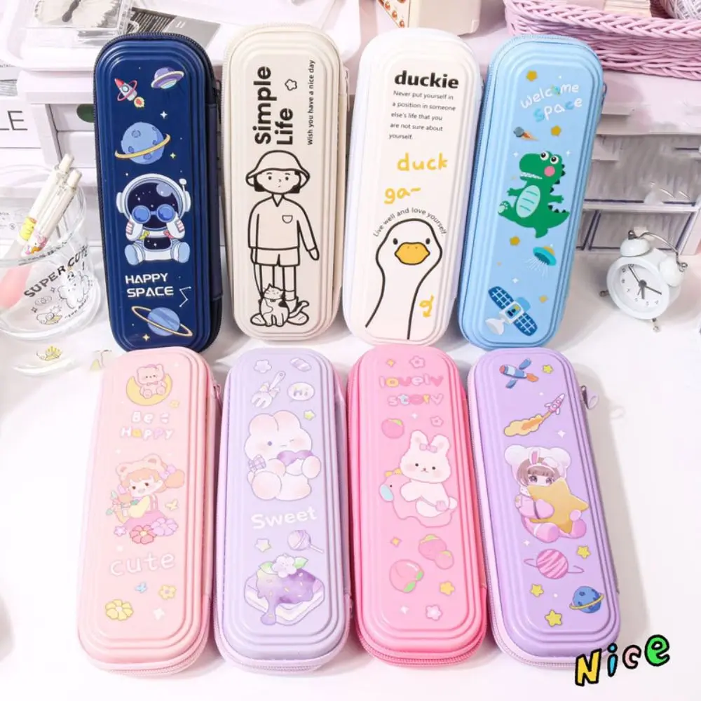 

Мультяшный карандаш с рисунком, ручка-органайзер большой емкости для канцелярских принадлежностей, сумка для студентов