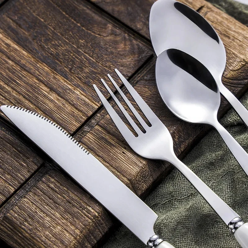 Stainless Steel Fork and Knife Spoon, China Fruit Fork, Cake Dessert Fork, Fashionable Tableware, 1PC