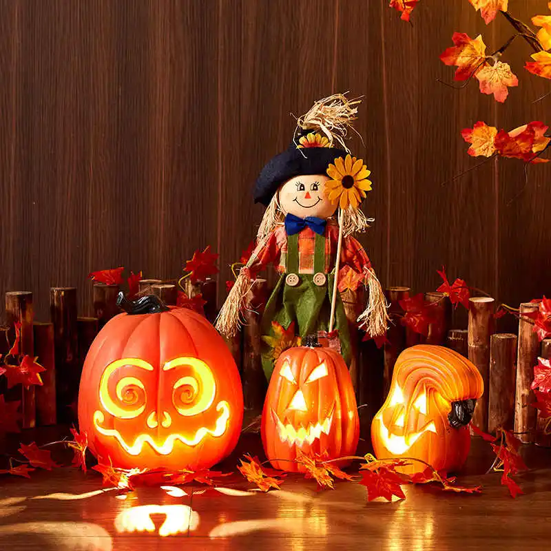 

Halloween pumpkin lantern decorations, ornaments, decorations, props, and large pumpkins
