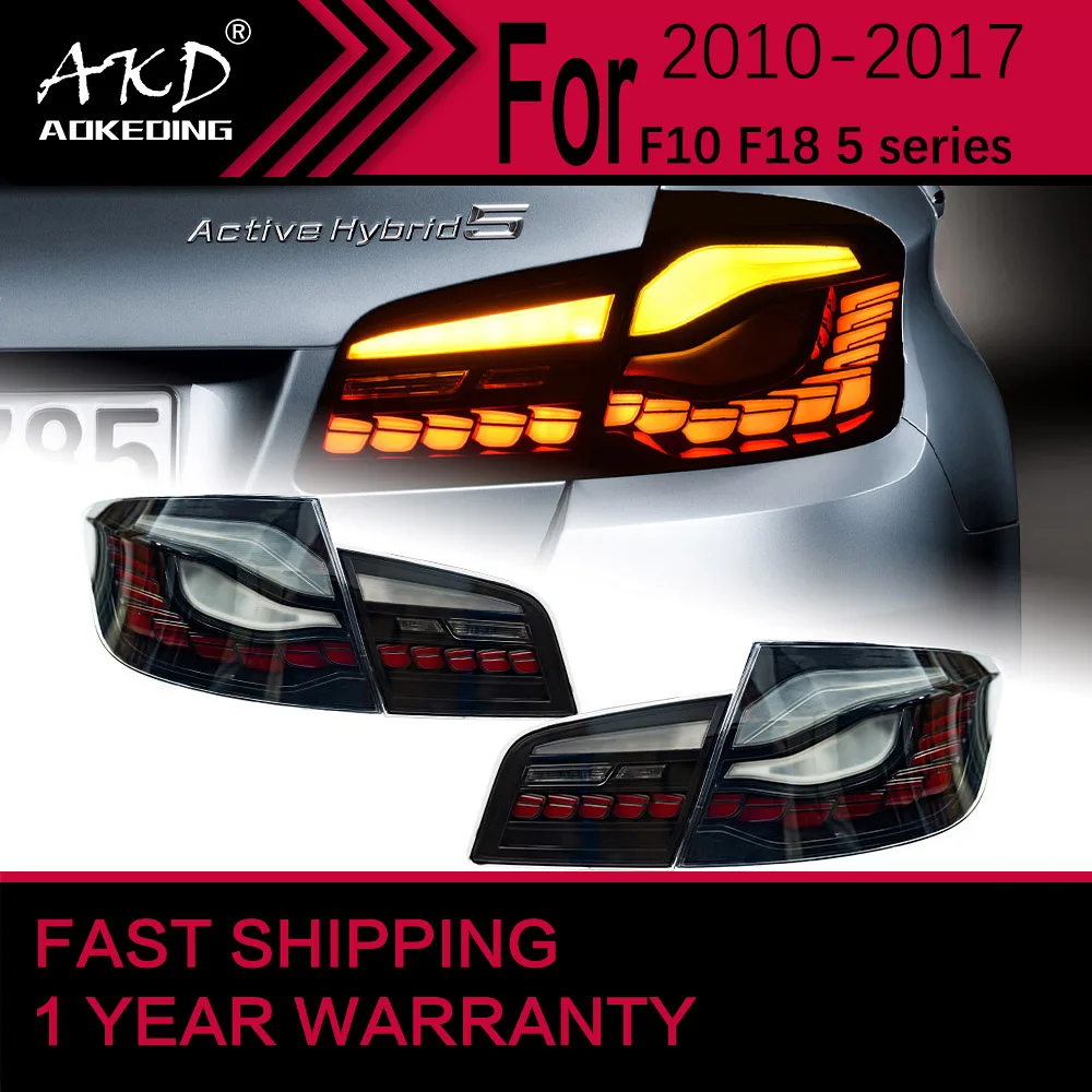 

Car Lights for BMW F10 F18 520I 530I LED Tail Light 2011-2017 Rear Stop Lamp Brake Signal DRL Reverse Automotive Accessories