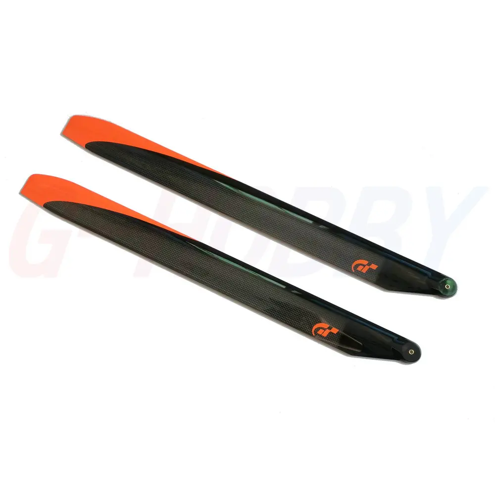 New 690MM Carbon Fiber Main Rotor Blades Propeller 106MM Tail blade   For  RC Accseesories For   RC Helicopter