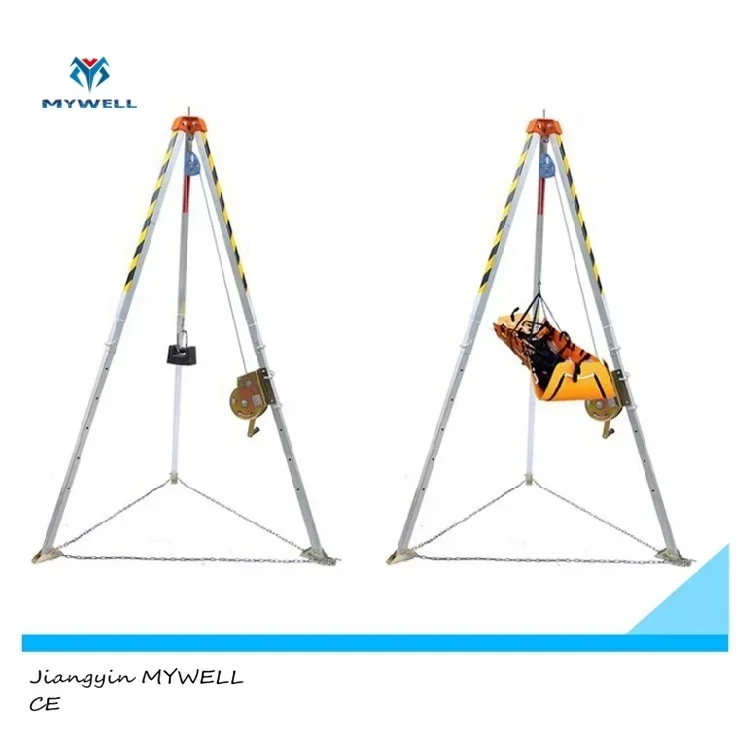 

M-ST01 MYWELL High Quality Professional Safety Rescue Tripod For Heavy Lifting