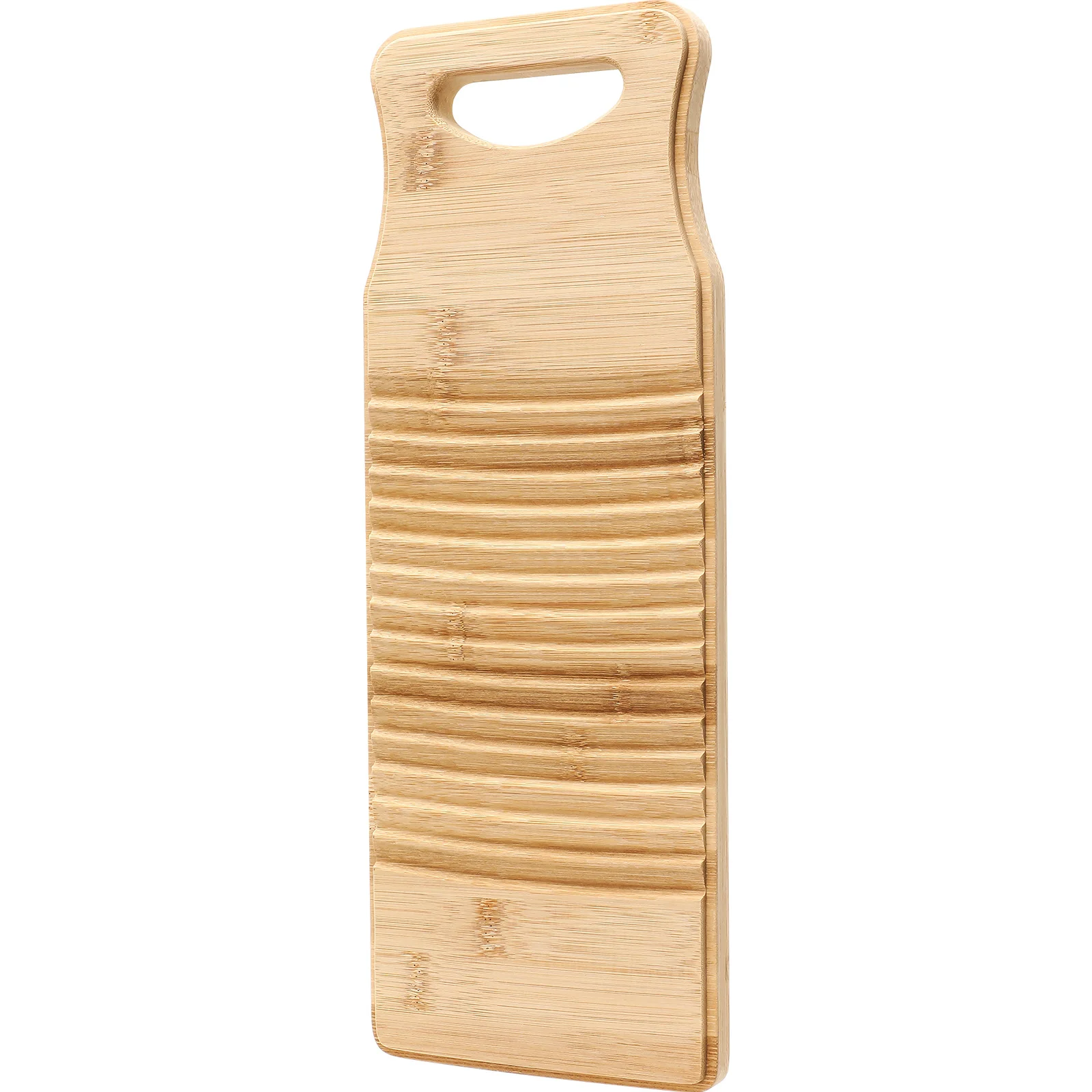 

Bamboo Hand Washboard 40X15X1.8Cm Wood Scrub Board For Clothes Underwear Socks Laundry Cleaning Travel Camping