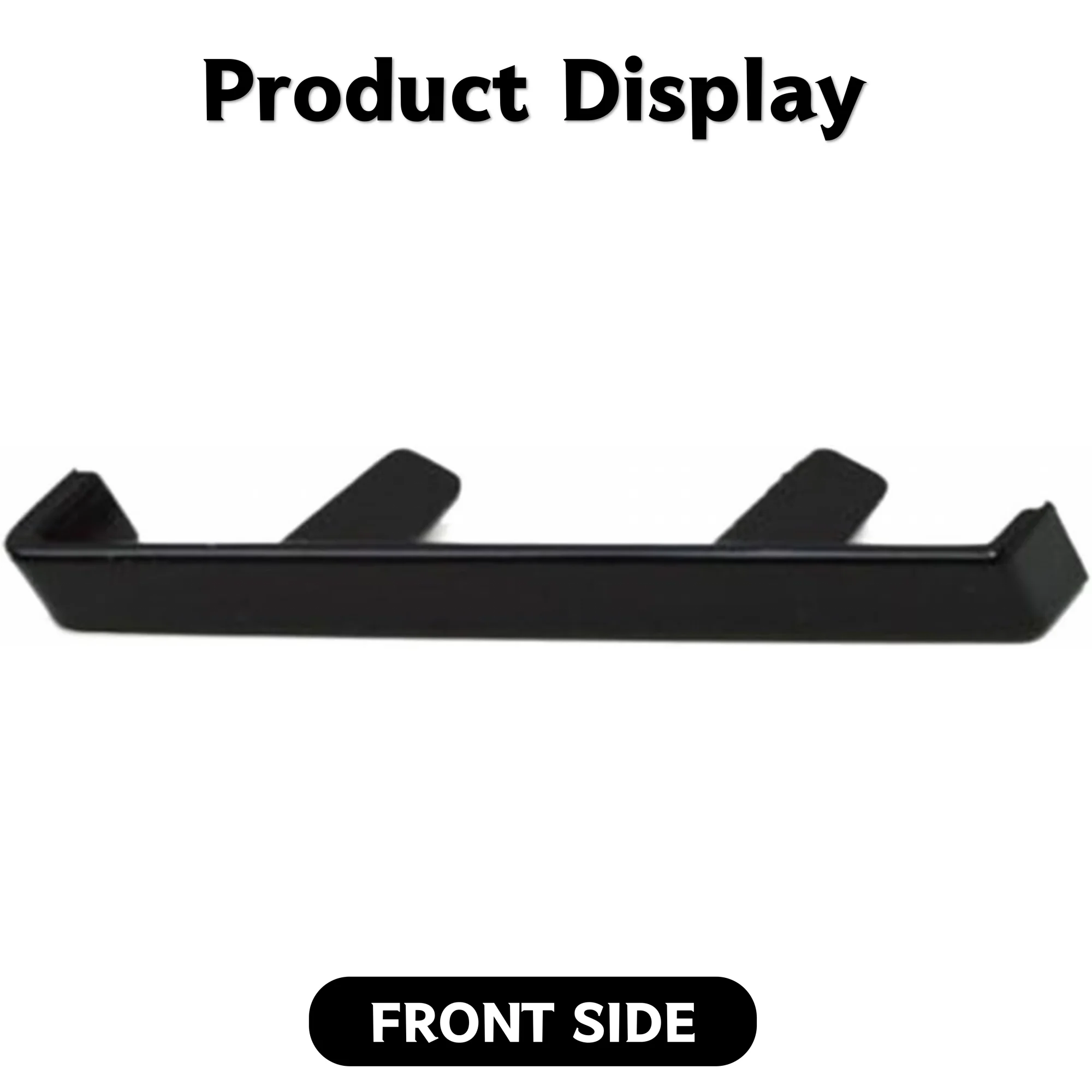 Car Front Bumper Left Right Plate 670011291 for Maserati Ghibli M157 2014-2020 Bracket Glossy Black Trim Holder 670011292