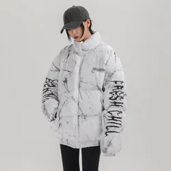 Korean Coat Warm Women Men's Padded Jackets Comfort Cotton-Padded Clothes New Outwear Winter Parka Lovers Quilted Jacket Coat