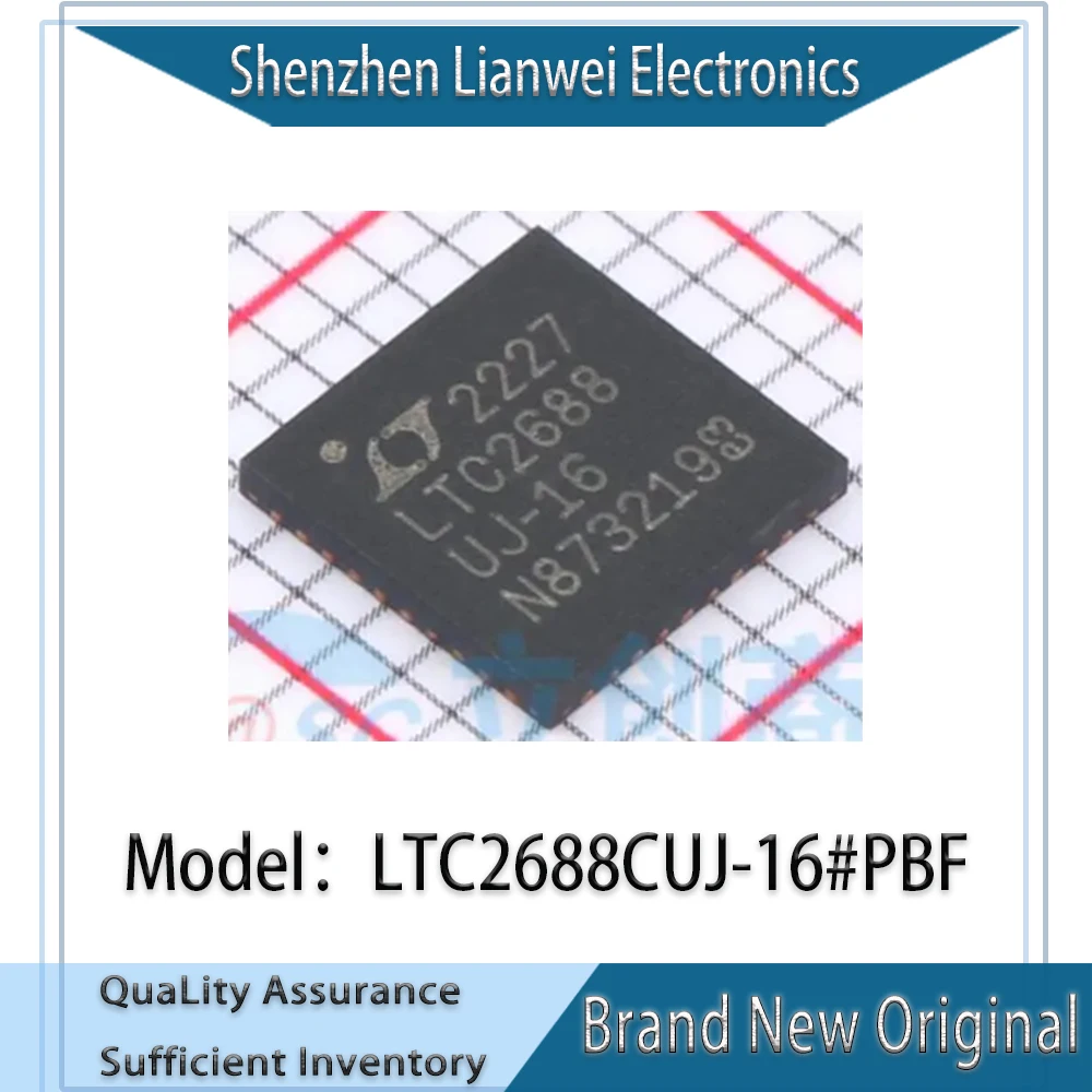 

100% New Original LTC2688CUJ-16#PBF LTC2688UJ-16 LTC2688 IC Chipset QFN-40