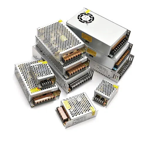 Imagen 2 del producto Fuente de alimentación conmutada de 500W, 12V, 220V CA a CC, 5V, 24V, 220V, 2A, 3A, 5A, 10A, 20A, 30A, 50A, transformador para tira de luz LED