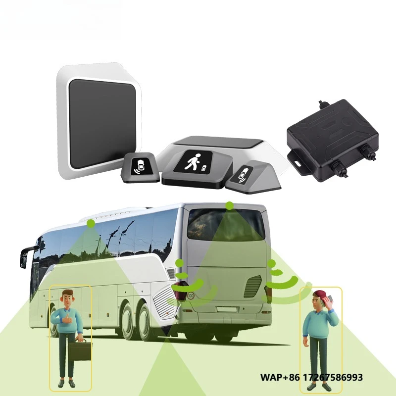 EU R151 BSIS Regulatory Standards 77GHz Automotive Millimeterwave Radar Sensor BSD Car Blind Spot Detection System Split Screen
