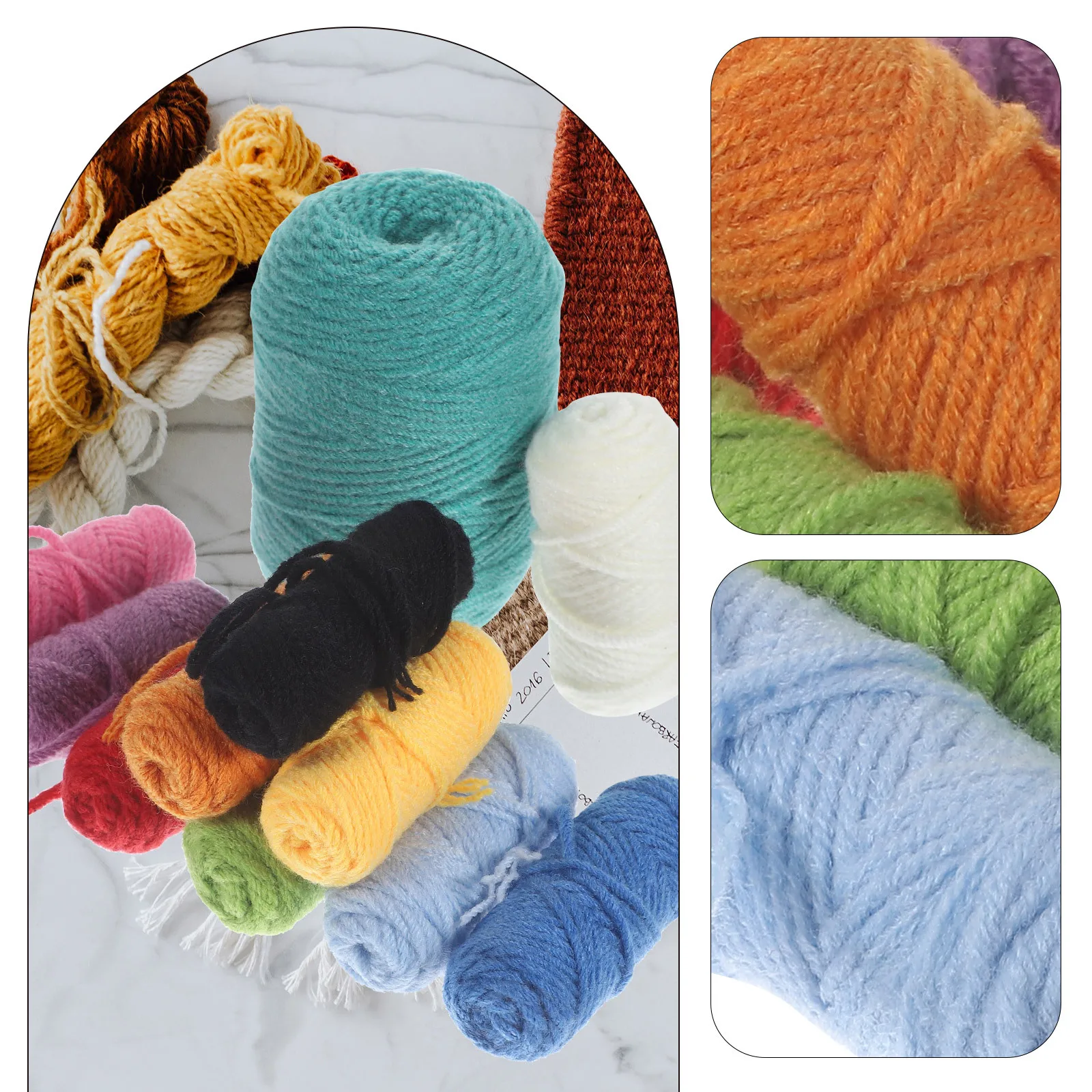 

DIY Crochet Dinosaur Craft Decor Kit Beginner Friendly Material Set Home Office Desktop Decoration Gift Crochet Kit