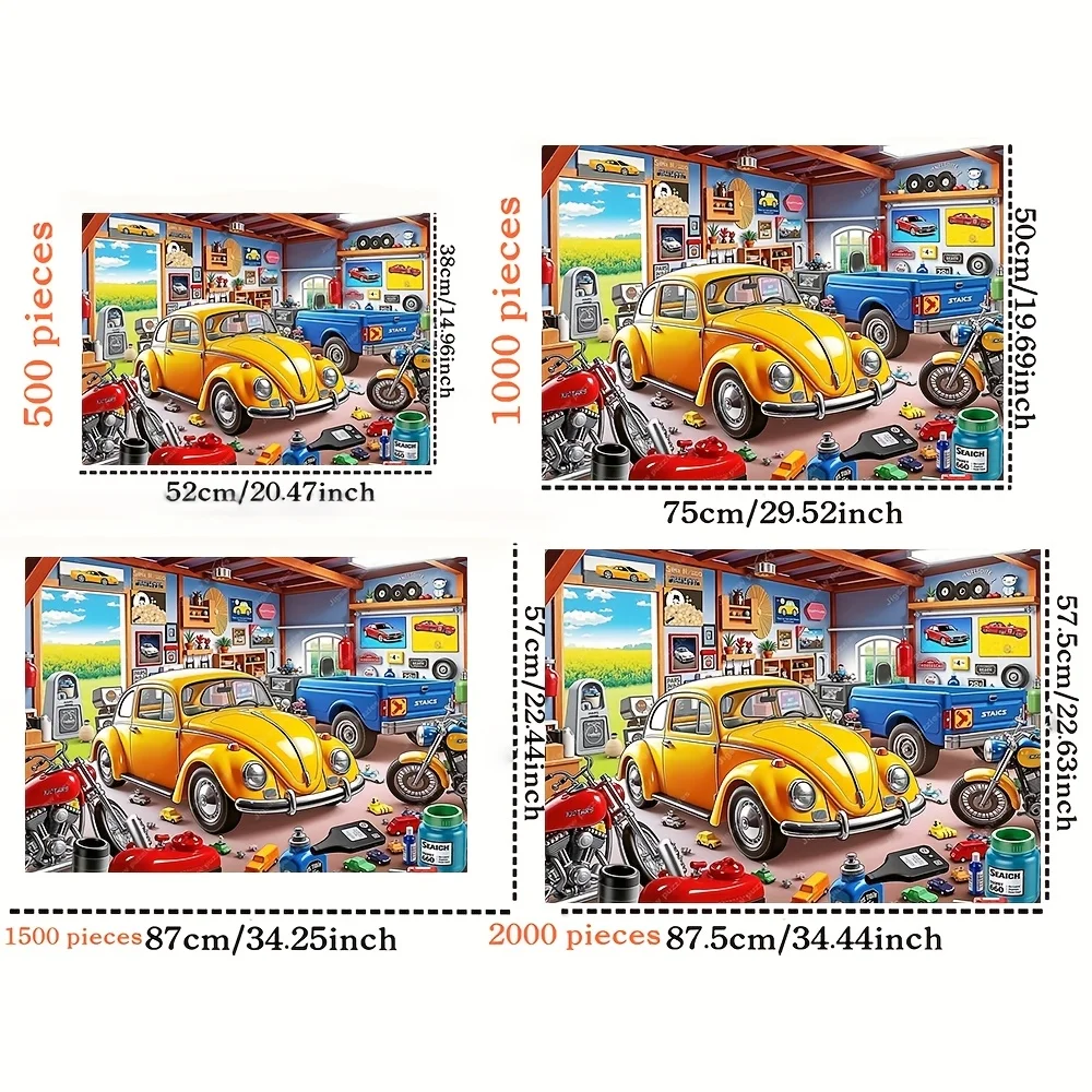 2000/1500/1000/500pcs Wooden Puzzles for Adults Home Office Decor, wall decoration, Designed for birthday and festival gifts,