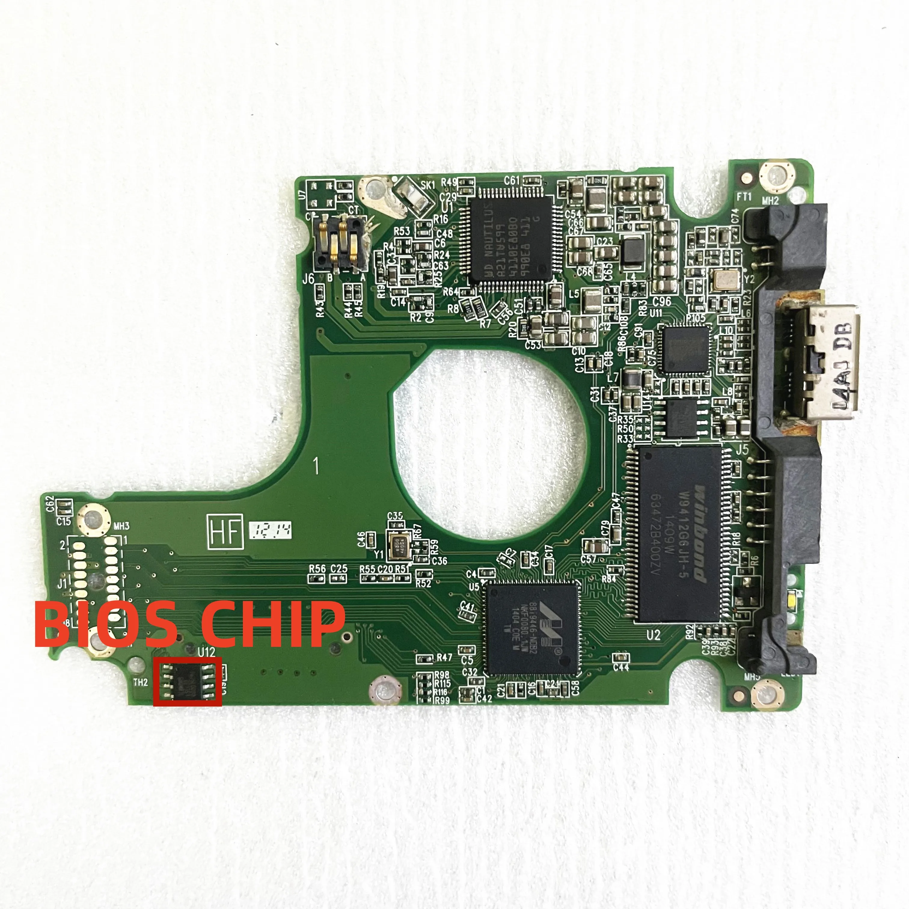 Imagem -02 - Hdd Pcb Ocidental Digital 2060771962000 Rev a 2060-771962-000 Rev p1 2060 771962 000771962600 Wd5000lpvt Wd5000lpvx