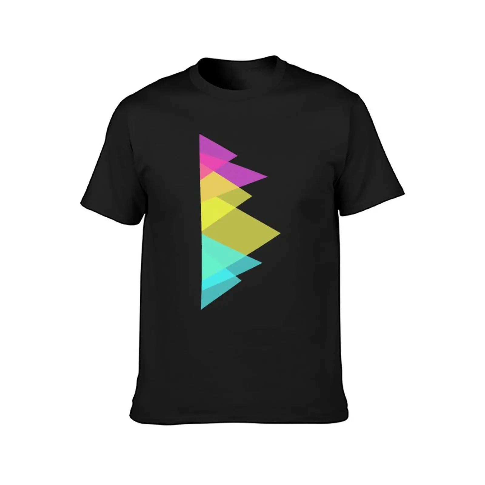 Triangles, Pan T-Shirt tees customs design your own anime clothes summer tops T-shirt men