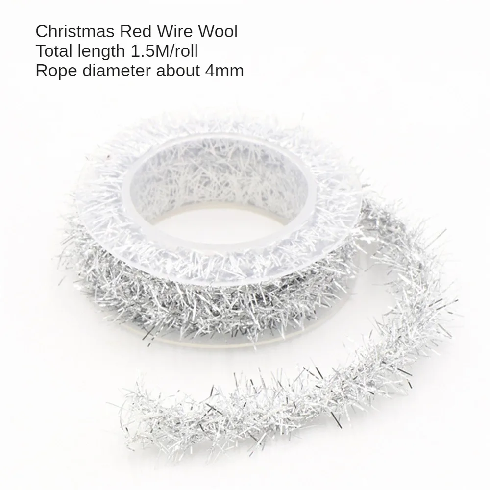 Tinsel Applicable To Multiple Scenarios Create A Strong Festive Atmosphere Metal Wire Around 9g Holiday Party Supplies