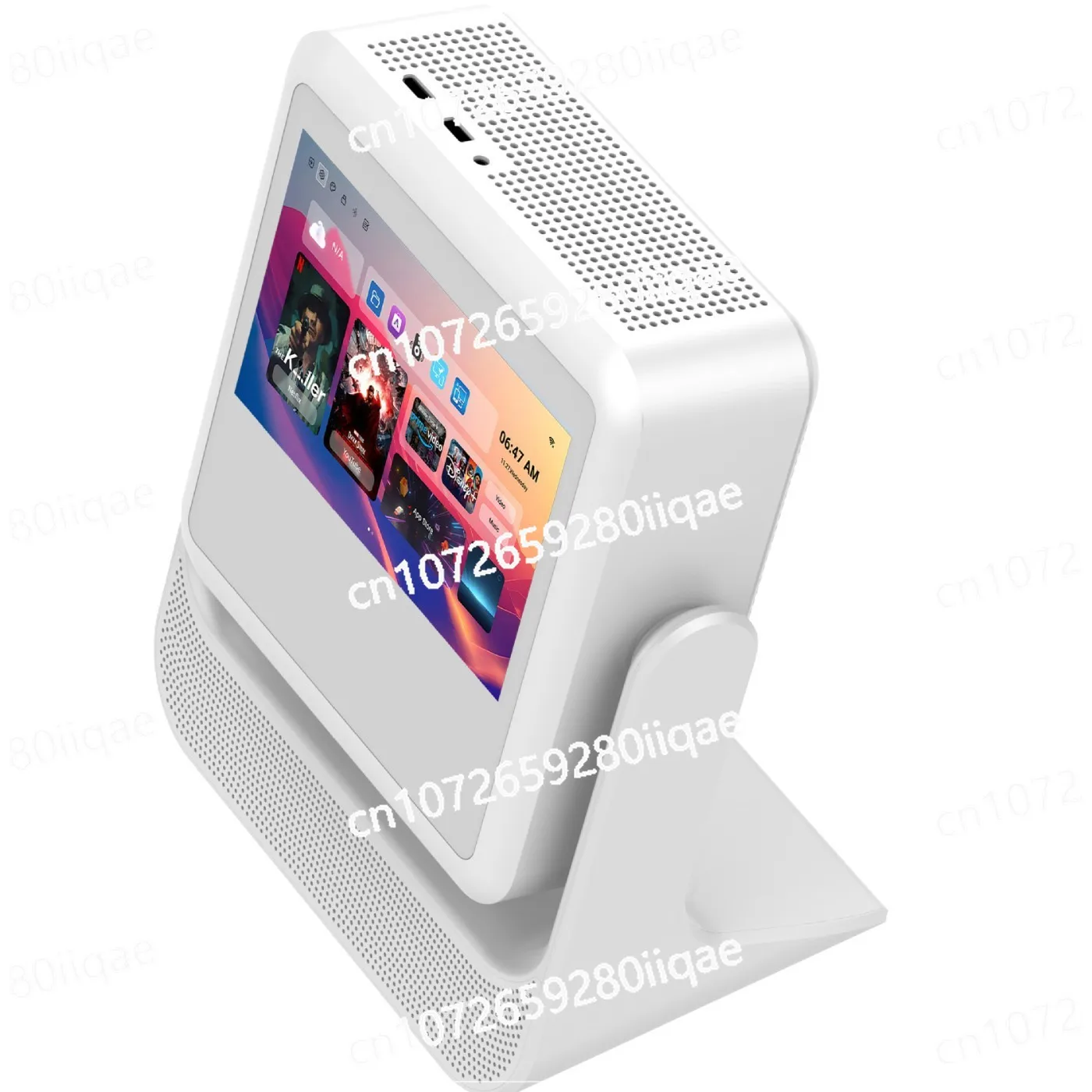 New projector home ultra high definition intelligent touch dual screen with gimbal