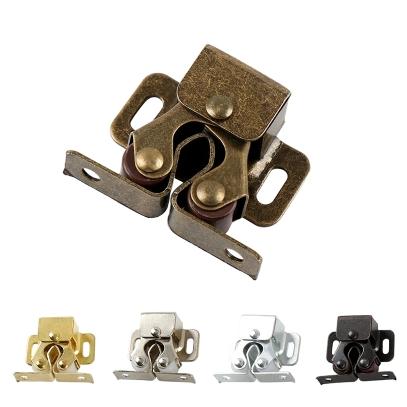 

Pack of 5 Cupboard Cabinet Door Catches Twin Roller Cabinet Door Catches Durable