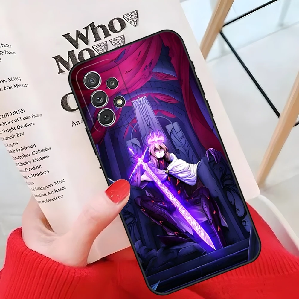 MINISO-The Beginning After The End Phone Case For Samsung Galaxy A50 A53 A55 A54 A34 A33 A32 A24 FE S25 S24 S23 S22 Back Cover