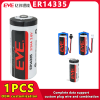 EVE ER14335 3.6V 2/3AA Primary Lithium Battery For Video Camera Electric Equipment Wireless Automotive Electronics Gas Detector
