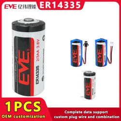 EVE ER14335 3.6V 2/3AA Primary Lithium Battery For Video Camera Electric Equipment Wireless Automotive Electronics Gas Detector