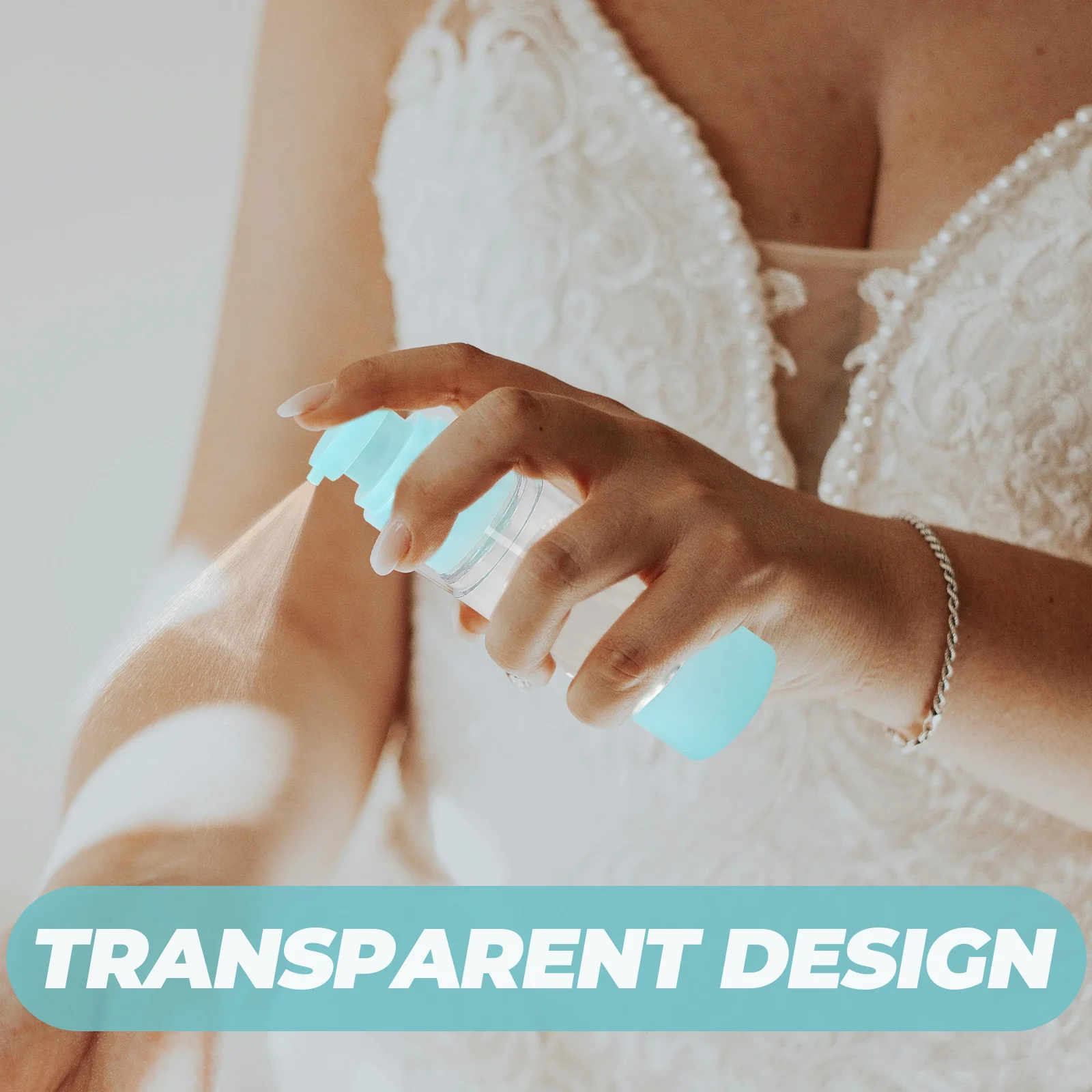 

4pcs Vacuum Bottles Set Refillable Containers Leak Proof Travel Liquid Bottles Transparent Dispenser Reusable Travel