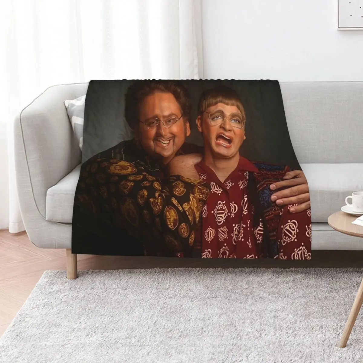 

tim and eric news Throw Blanket Thermals For Travel Thins Cute Plaid Stuffeds Blankets