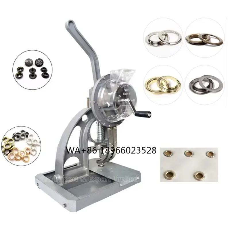 6/10/12 mm semi-automatic hole making machine tent banner shoes curtain ring hole punching machine