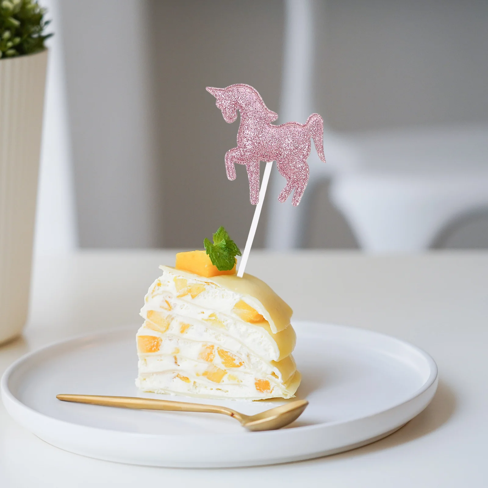 

10Pcs Cake Topper Creative Vivid Design for Baby Shower Birthday Party Cake Cupcake Decor Photo Prop Sweet Treats