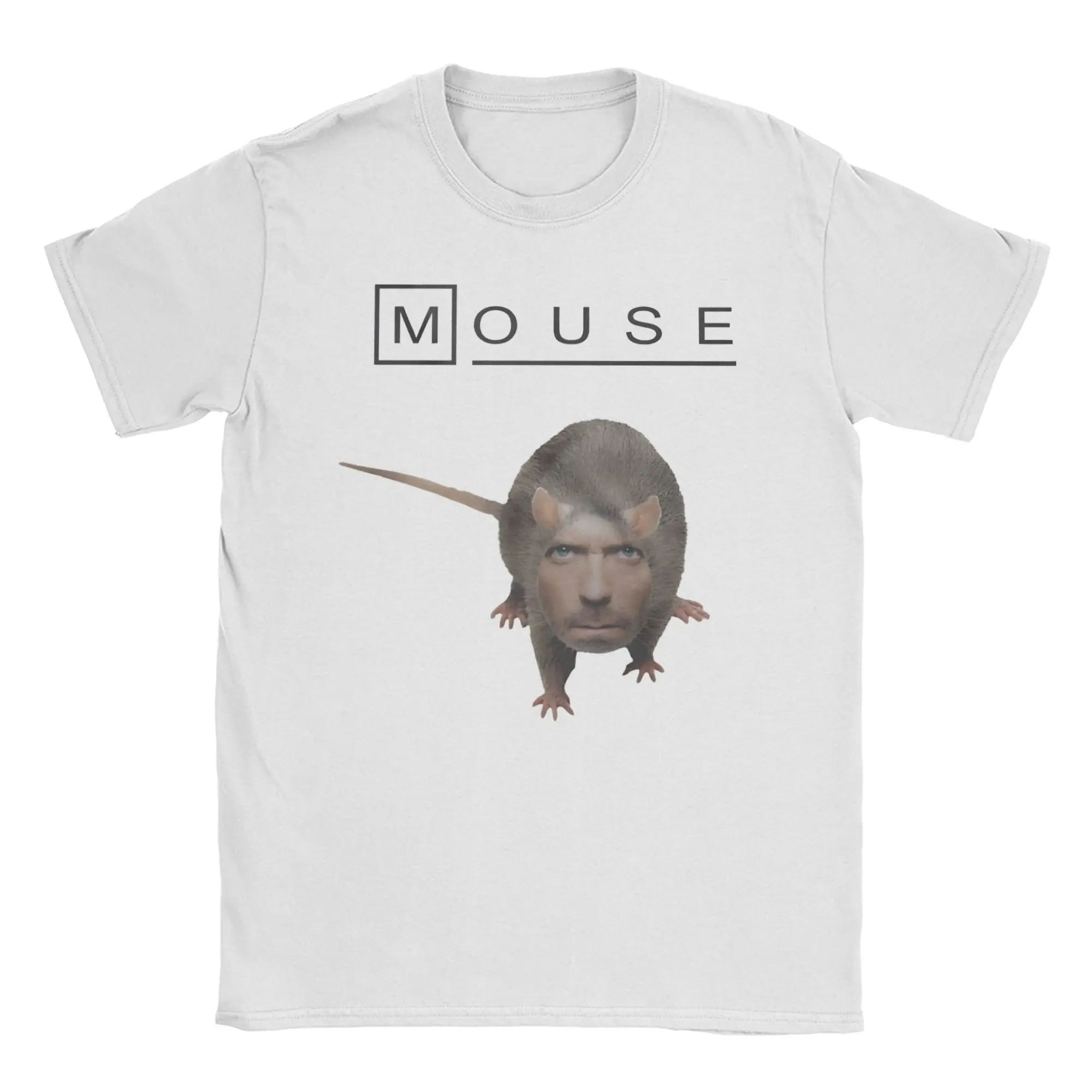 Mouse House Dr Gregory Funny Meme T Shirt Men Women's 100% Cotton Unique T-Shirt Round Neck  Tees Short Sleeve Clothes Gift Idea