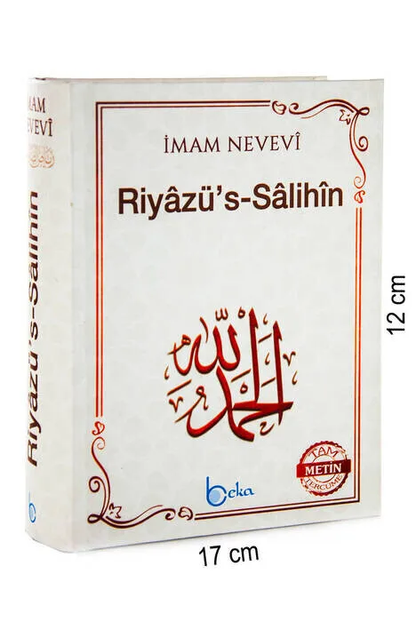 

IQRAH Riyazus Salihin-Imam Nevevi-Bag Boy-Hardcover-Turkish Religious Book