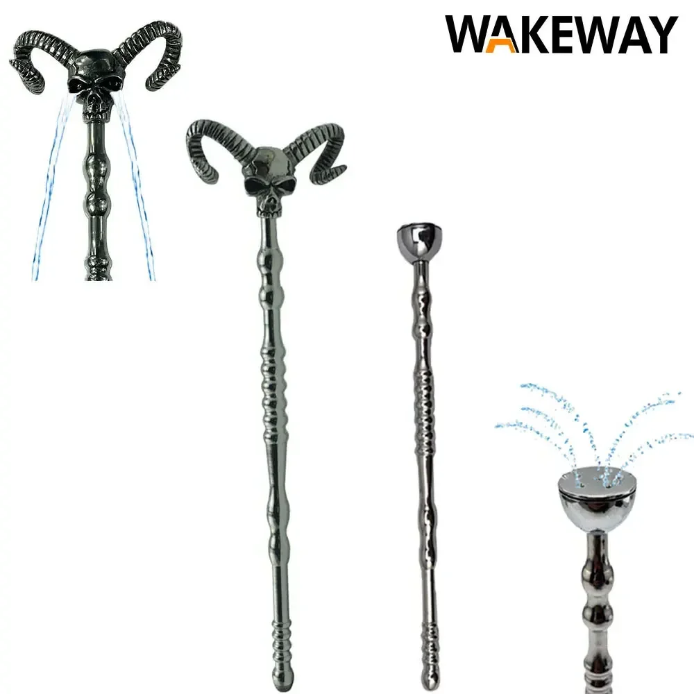 WAKEWAY new metal stainless steel shower head catheter toy urethral dilation stimulation