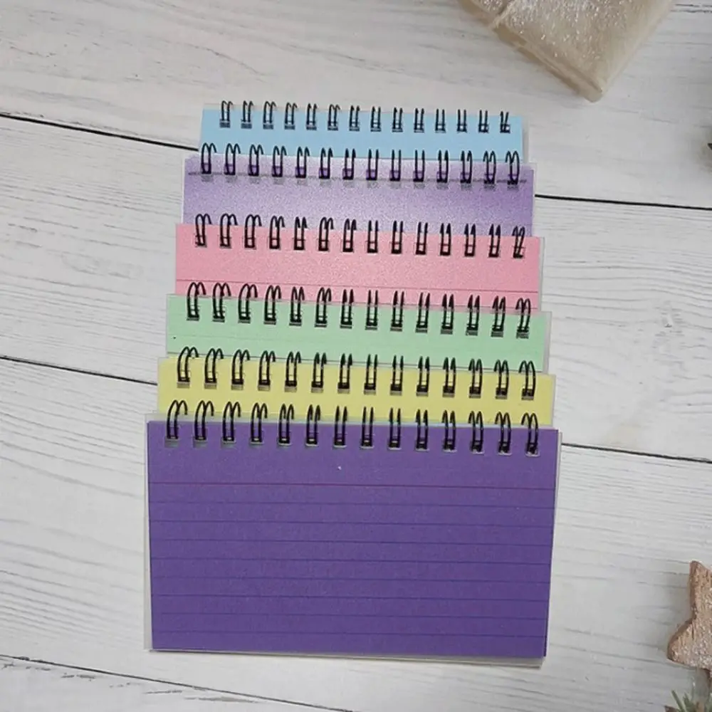 Fashion INS Horizontal Line Notebook Memo Message Tearable Coil Book To Do List Daily Plan Diary Journal Notepad Student